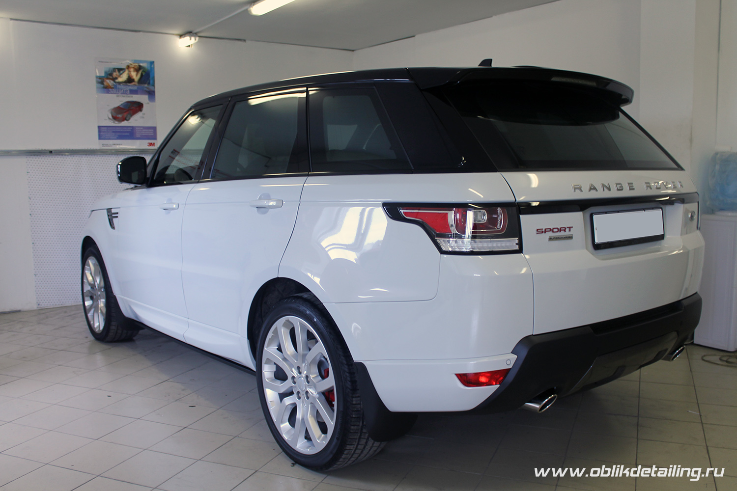 Детейлинг range rover