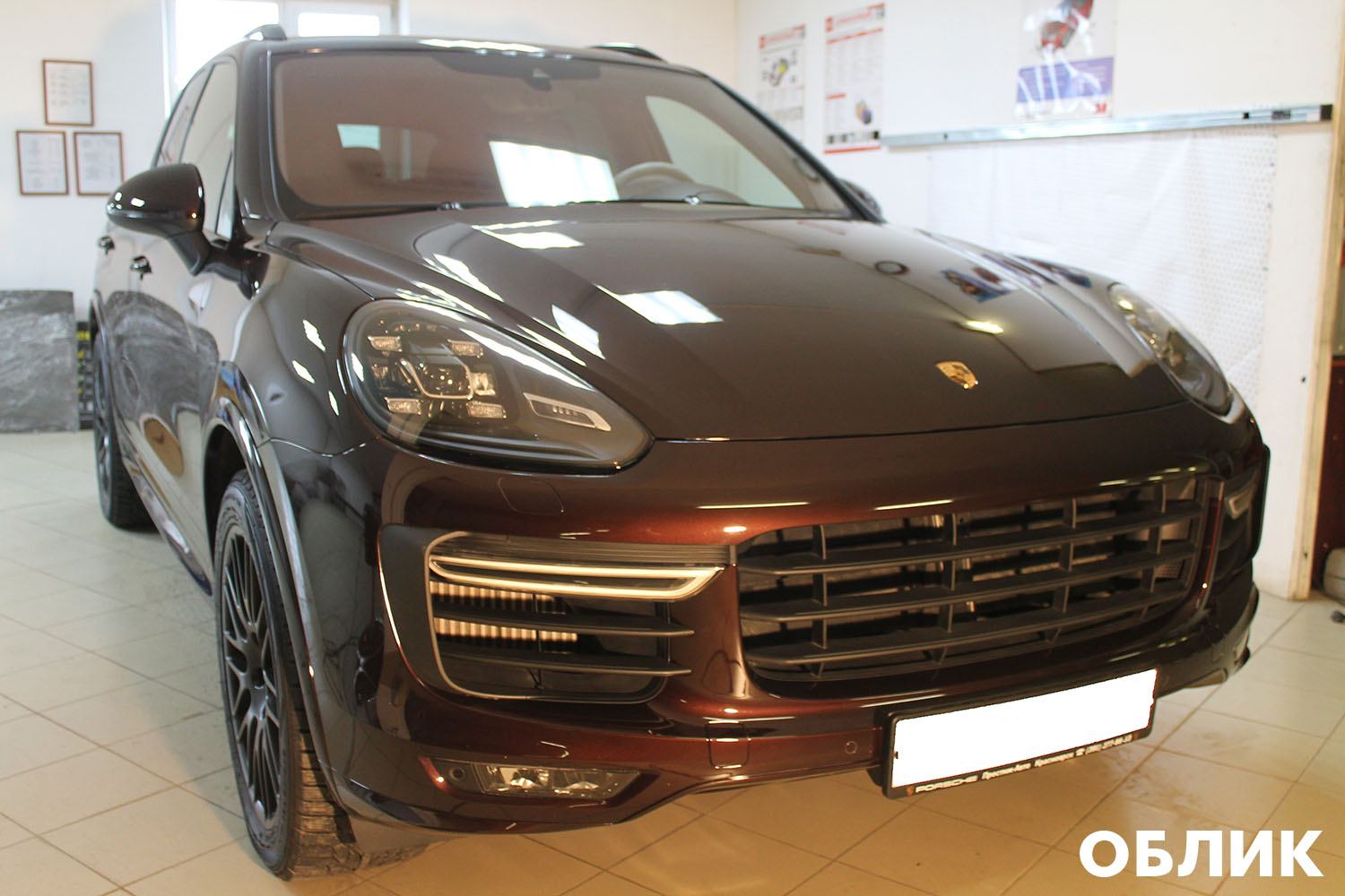 Porsche Cayenne — глубокая полировка кузова